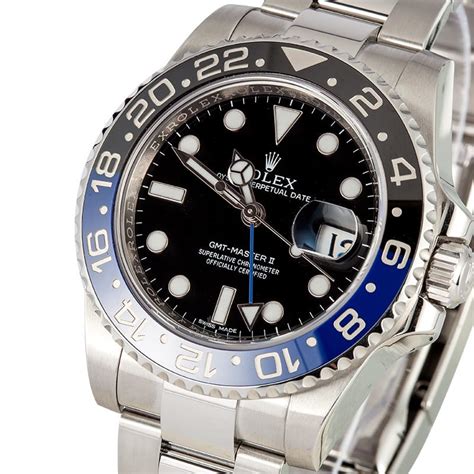 buy a rolex batman replacement bezel|rolex gmt batman price.